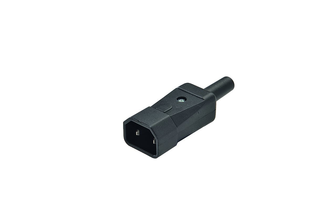 Kalthoff 344008 Warmgeräte-Steckverbinder 344 Buchse, gerade Kalthoff 344008 Warmgeräte-Steckverbinder 344 Buchse, gerade